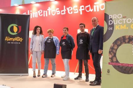 Imagen La Diputación de Segovia, a través de Alimentos de Segovia, participa en el Salón Gourmets de Madrid ofreciendo desayunos con productos locales